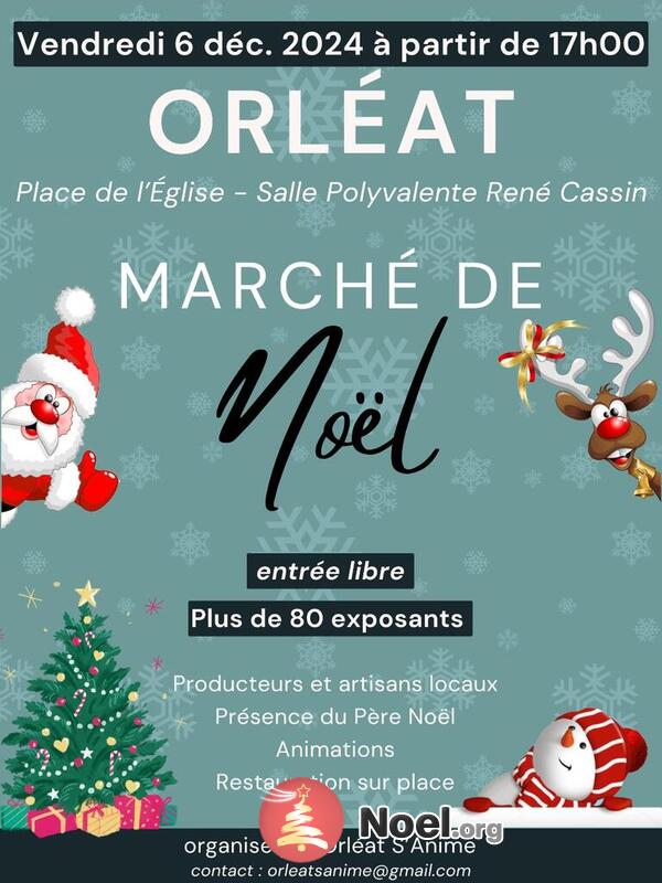 13ème Edition du Marché de Noël d'Orléat