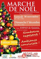 16ème Marché de Noël à l'Ehpad de Quintin