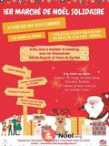 1er marché de Noël solidaire de l'Association Adrien Huguet