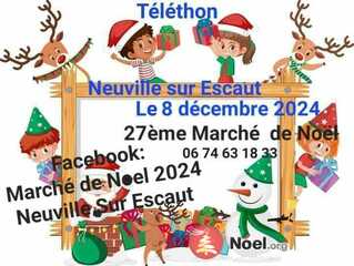 Photo du marché de Noël 27ème Marché de noël du Téléthon