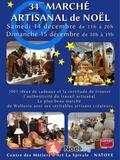 34ème marché artisanal de Noel