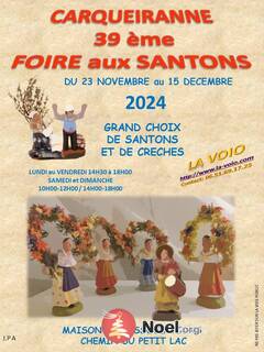 Photo du marché de Noël 39 ème Foire aux santons de La VOIO