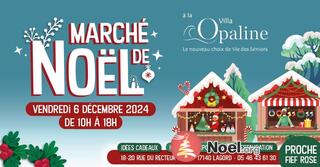 Photo du marché de Noël 3eme marche de noel de la villa opaline