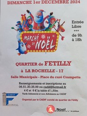 Photo du marché de Noël 7ème MARCHE DE NOEL de Fétilly