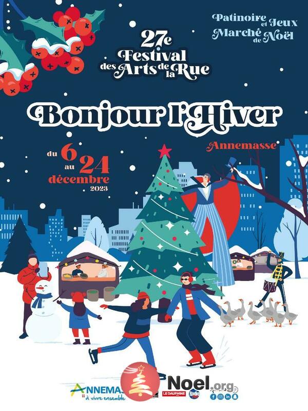 Bonjour l'Hiver : Marché de Noel, Patinoire, Spectacles