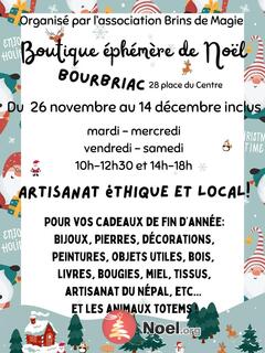 Photo du marché de Noël Boutique éphémère de Noël