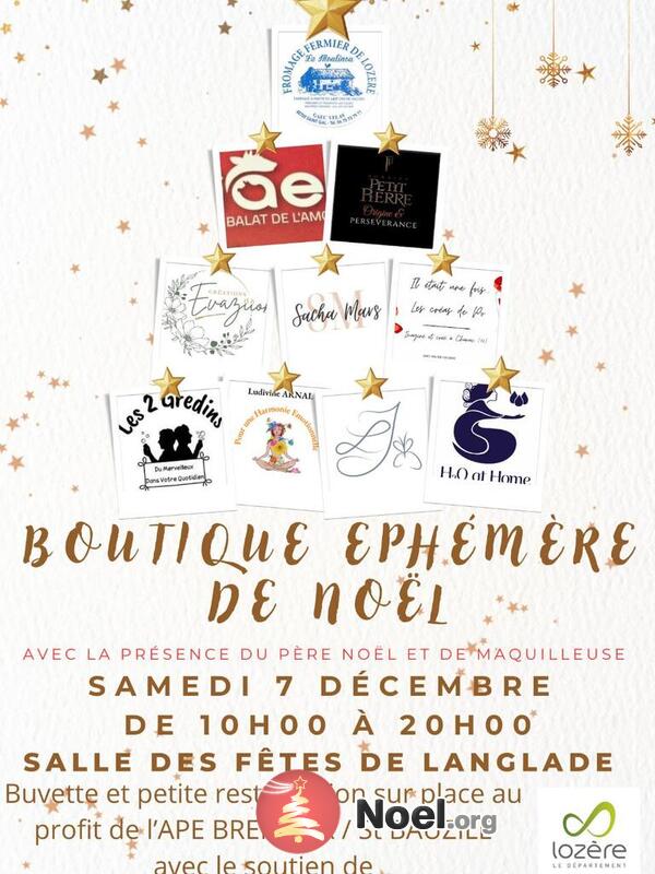 Boutique Ephémère de Noel