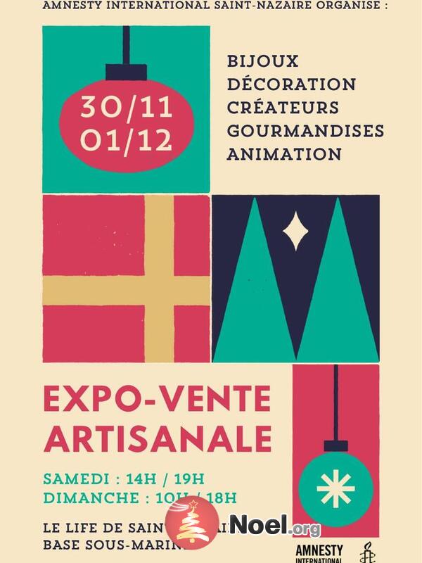 Expo-vente artisanale de Noël - Amnesty International