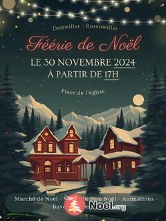 Photo du marché de Noël Féérie de Noël à Dettwiller