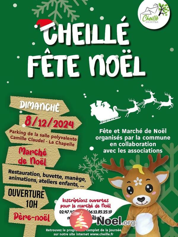 Fête et Marché de Noël à Cheillé