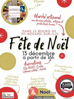 Photo du marché de Noël Fête de Noël