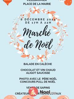 Photo du marché de Noël Fête de Noël de Villebrumier