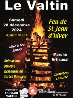 Photo du marché de Noël Feu de Saint Jean d’hiver et marché artisanal