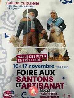 Photo du marché de Noël Foire aux santons et artisanat