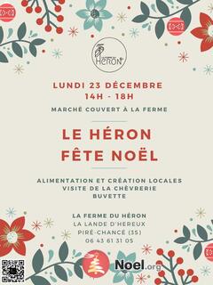 Photo du marché de Noël Le Héron fête Noël