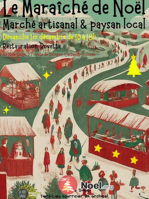 Le Maraîché de Noël - Marché artisanal et paysan local