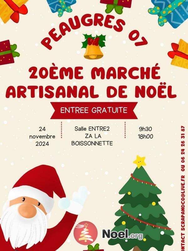 Marché artisanal de noël