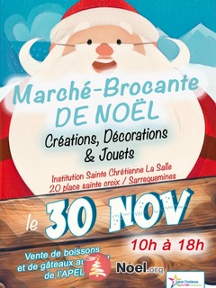 Photo du marché de Noël Marché-Brocante de Noël