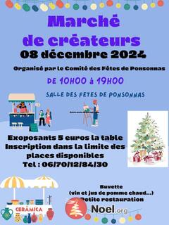 Photo du marché de Noël Marché des créateurs