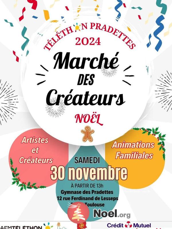 Le Marché de créateurs de Noel - Téléthon ...( -v-)...