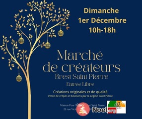 Photo du marché de Noël Marché de créateurs de Saint Pierre Brest