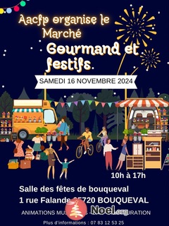 Photo du marché de Noël Marché festif et gourmand