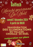 Photo Marché gourmand nocturne de Noël à Golfech