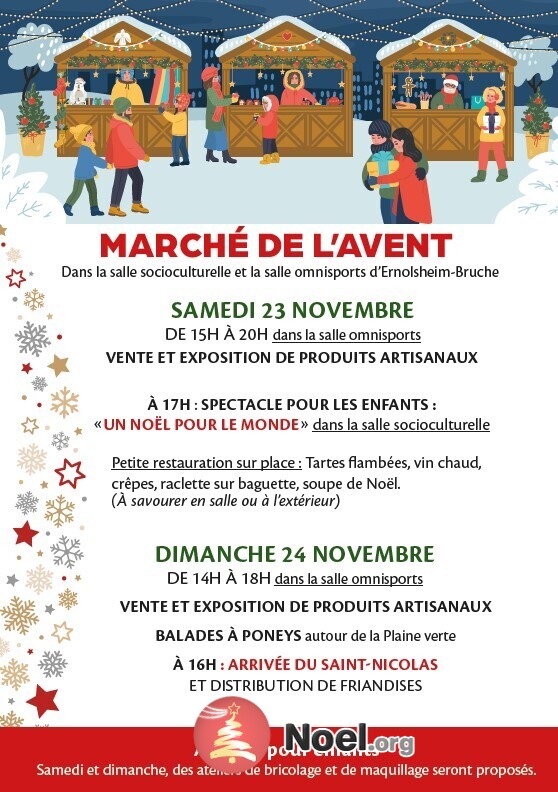 Marché de l'Avent et animations enfants