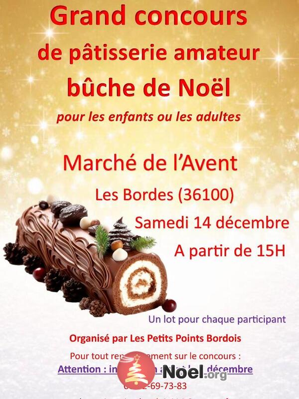 Marché de l'Avent et Concours amateur de la meilleure bûche