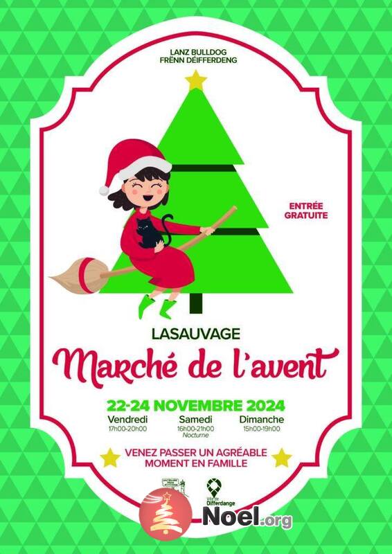 Marché de l'Avent Lasauvage