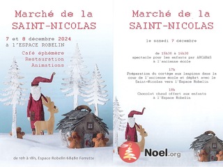 Photo du marché de Noël Marché de la Saint Nicolas