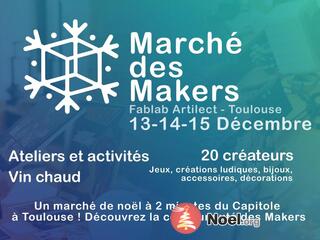 Photo du marché de Noël Marché des Makers