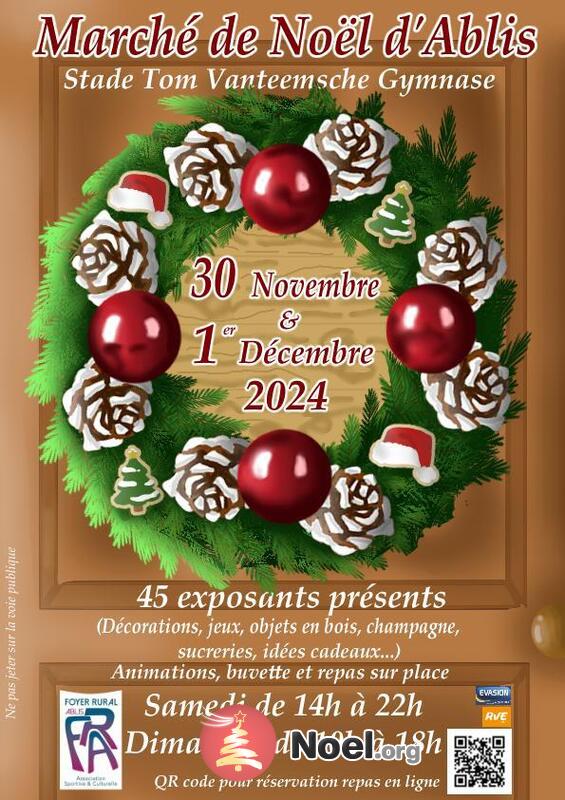 Marché de Noël 2024 d'Ablis