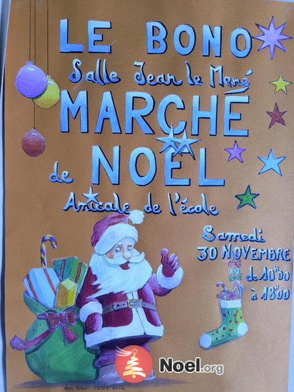 Marché de Noël 2024 au Bono (56)