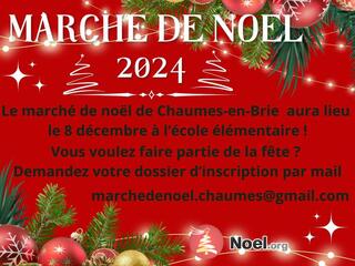 Photo du marché de Noël Marché de Noël 2024 de Chaumes-en-Brie