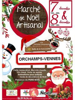 Photo du marché de Noël Marché de Noël 7 et 8 décembre Orchamps-Vennes