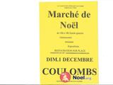 Photo marché de noël à Coulombs