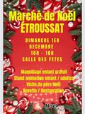 Photo marché de noel à Étroussat