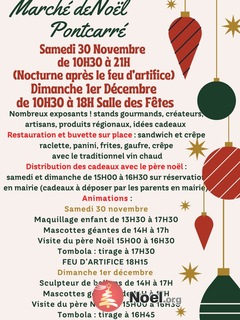 Photo du marché de Noël Marche de noel