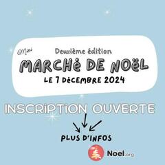 Photo du marché de Noël Marché de noël