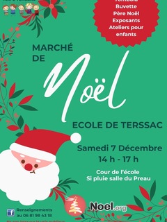 Photo du marché de Noël Marche de Noël AAPE Terssac