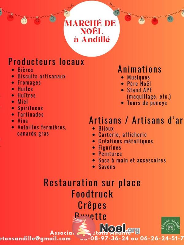 Marche de Noël à Andillé