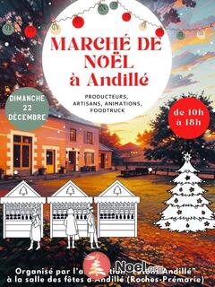 Photo du marché de Noël Marche de Noël à Andillé