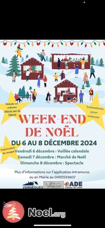 Marché de Noel avec animations