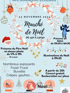 Photo du marché de Noël Marché de Noël APE Donnezac'Ecoliers