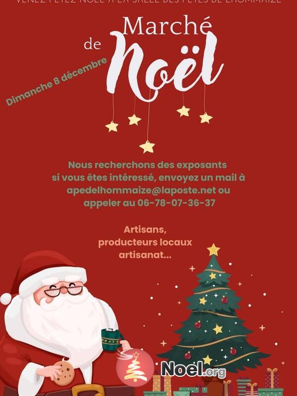 Marché de Noël APE de Lhommaizé