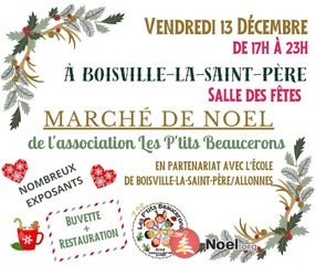 Photo du marché de Noël Marché de Noël ape les p’tits beaucerons