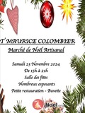 Photo Marché de noël artisanal à Saint-Maurice-Colombier