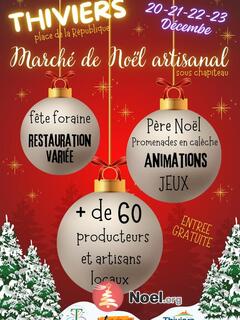 Photo du marché de Noël Marché de Noël artisanal