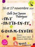 Marche de noel (artisanat- art et gourmandise)